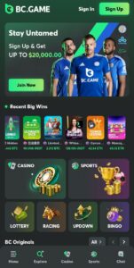BC.Game डेस्कटॉप बनाम मोबाइल लॉगिन अनुभव
