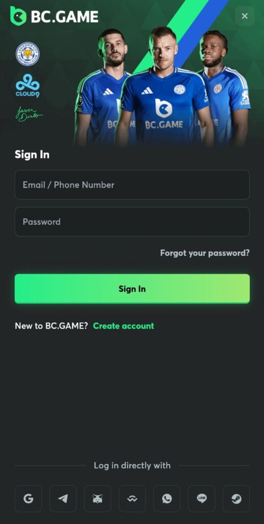 BC Game Crash Login — App Stability Notes