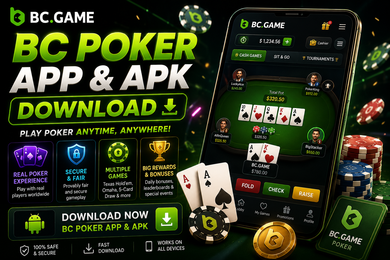BC Poker App & APK Download