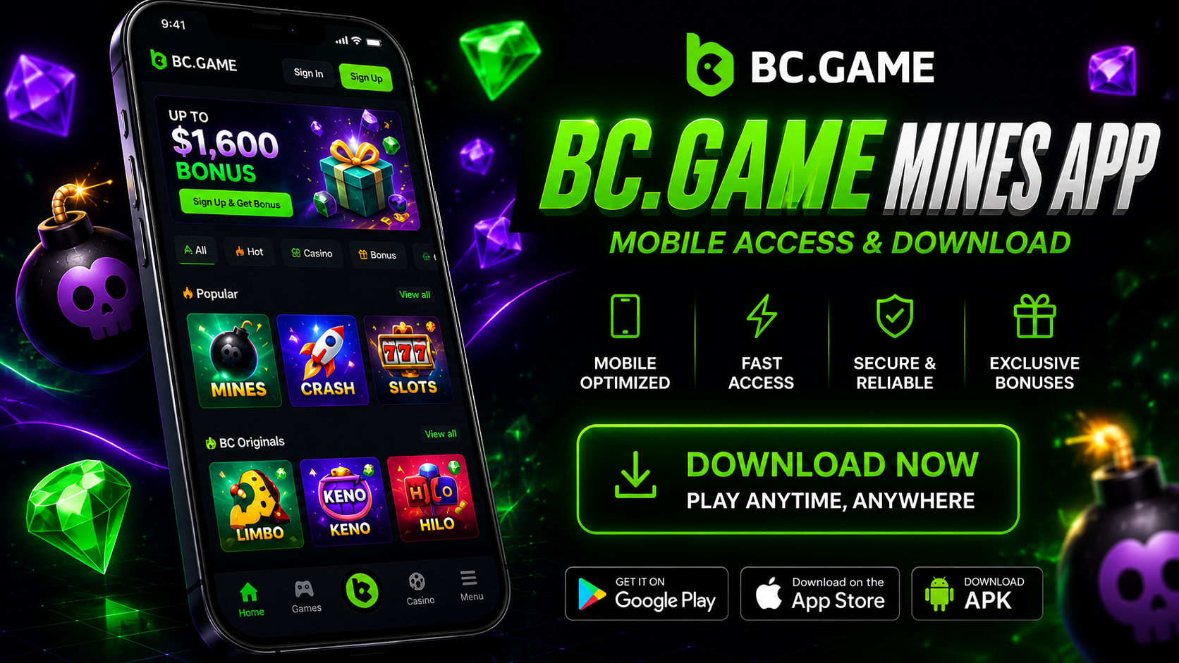 How BC.Game Mines Works