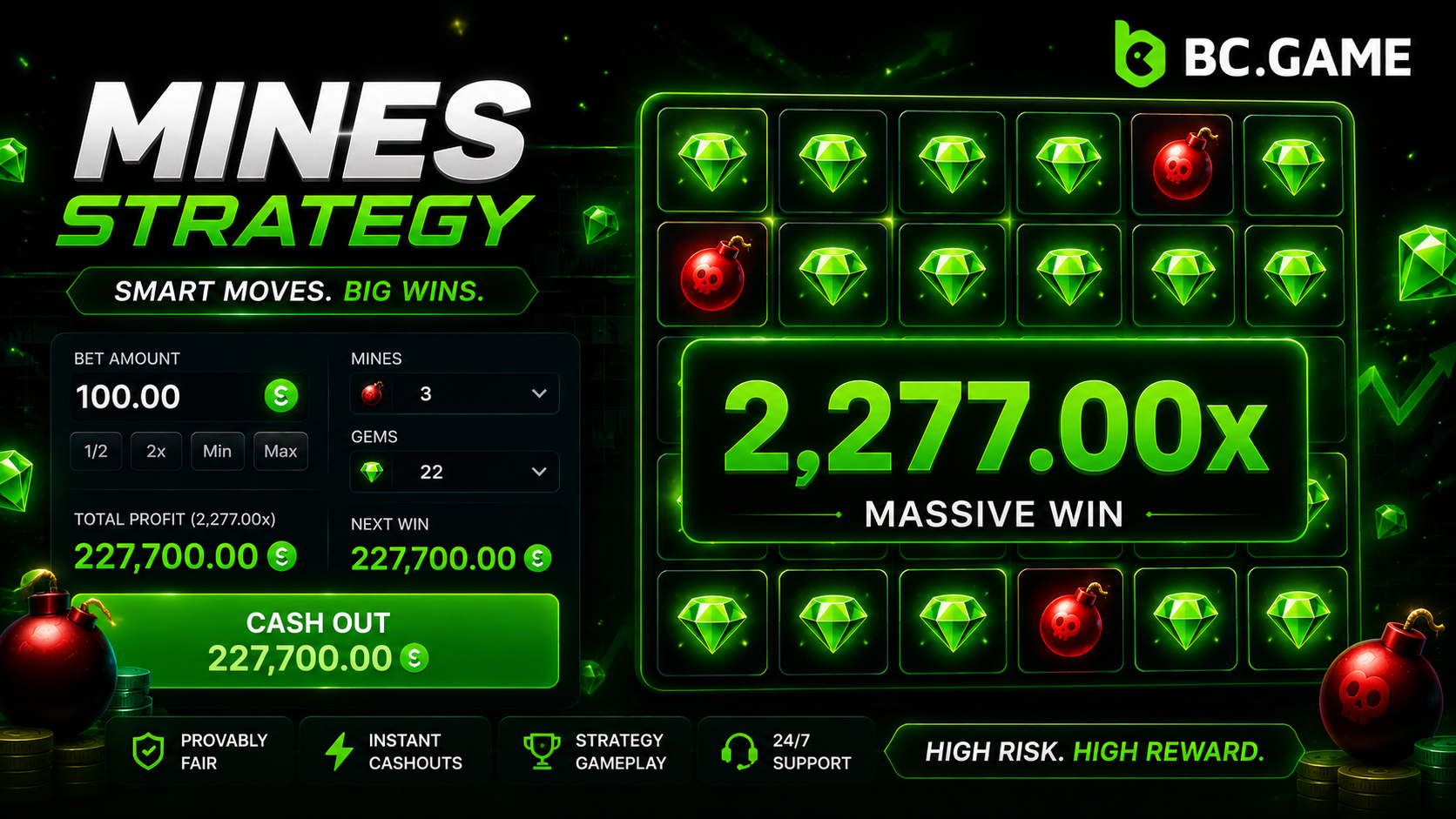 BC.Game Mines Predictor and Hack